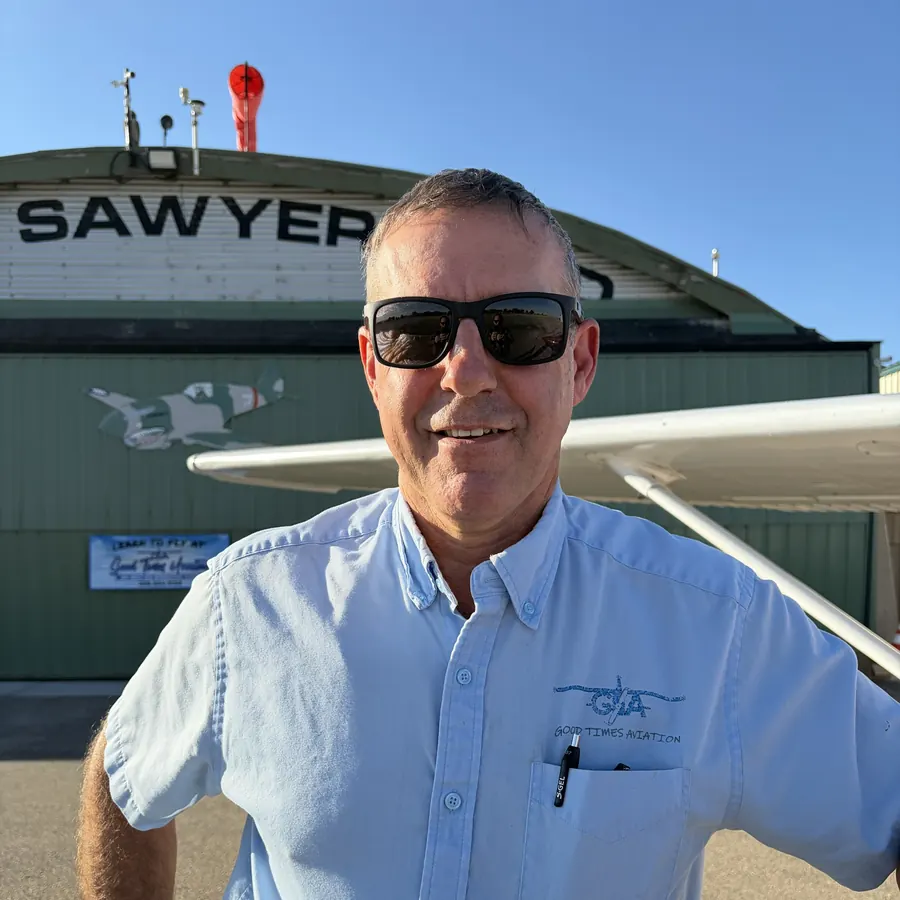 Carl Spredemann, flight instructor at Good Times Aviation in Emmett, Idaho